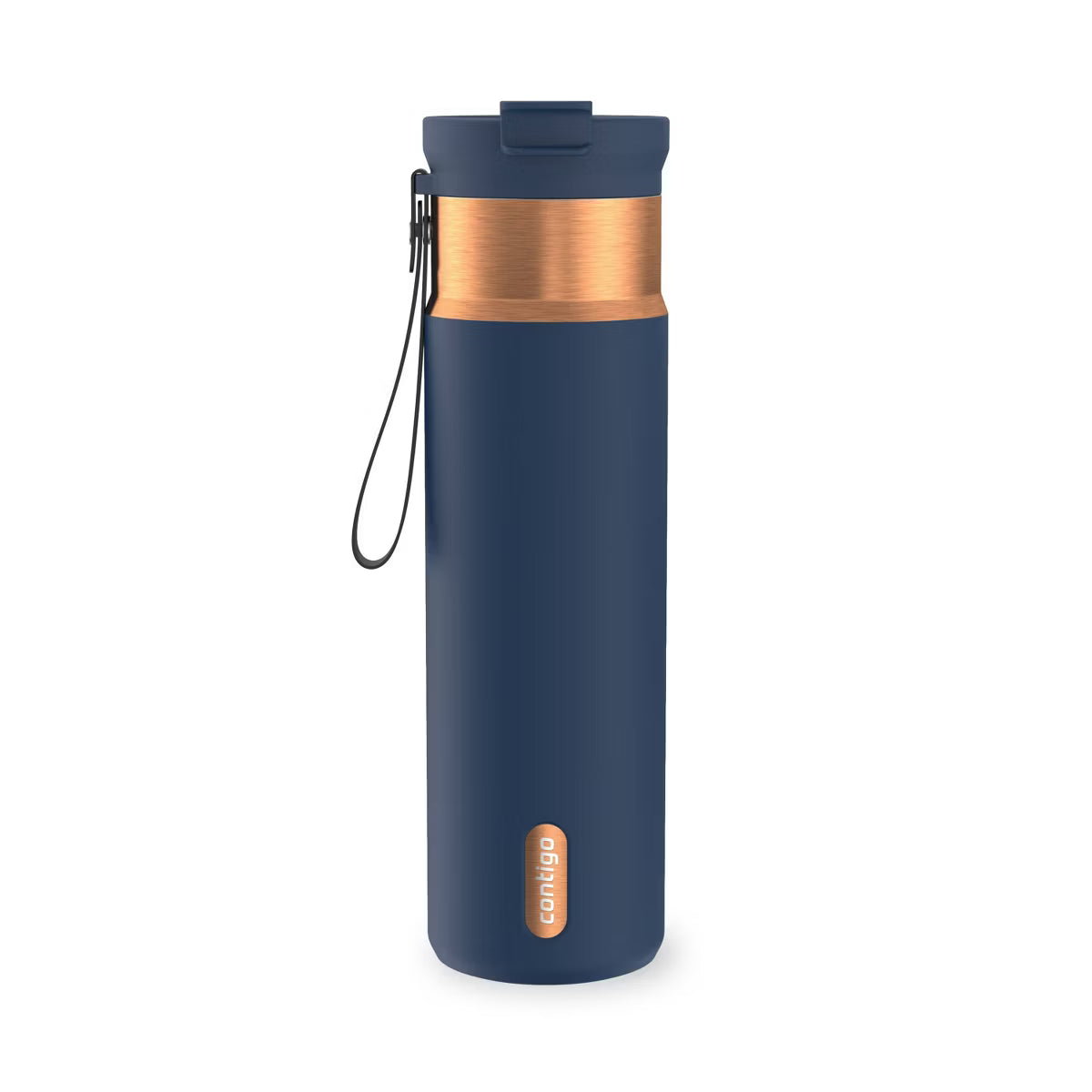 24oz Dual Sip Water Bottle - Licorice Gunmetal