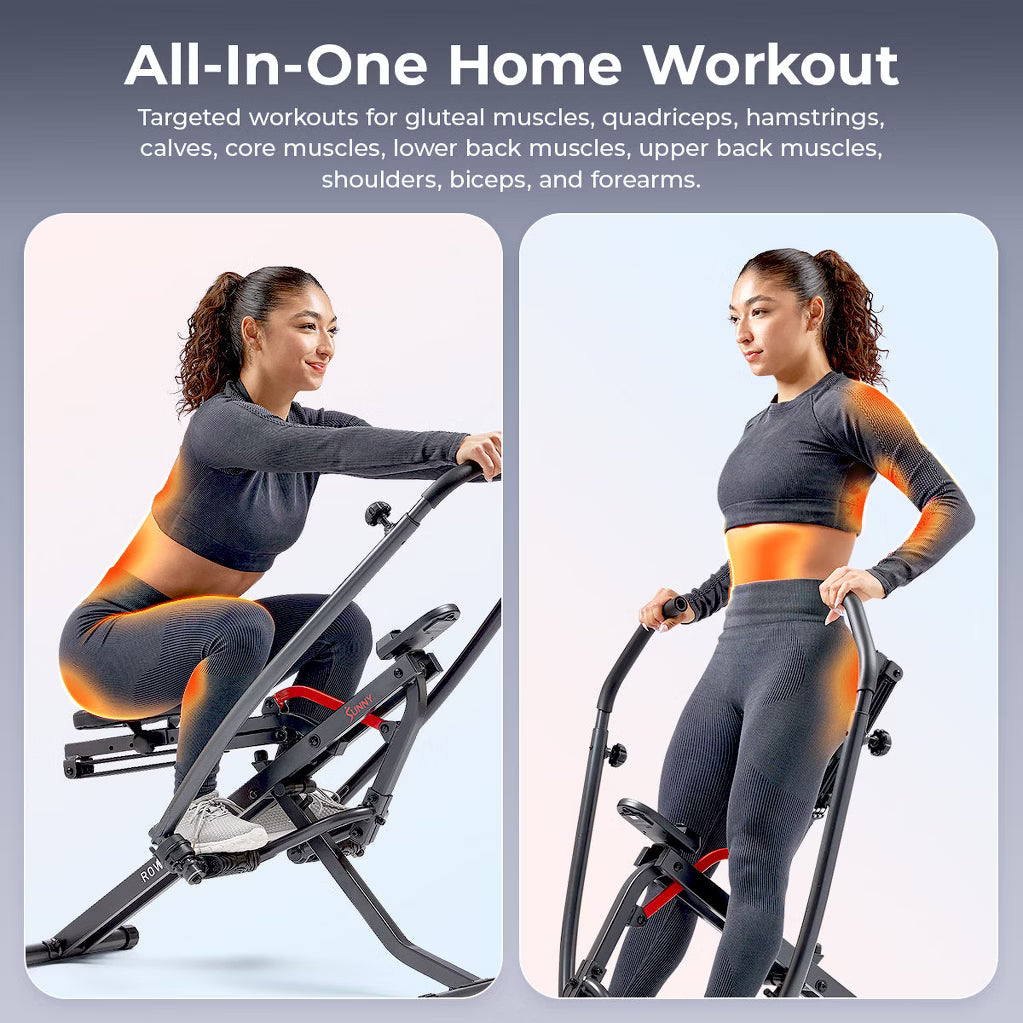 Full-Body Adjustable Smart Row-N-Ride Trainer