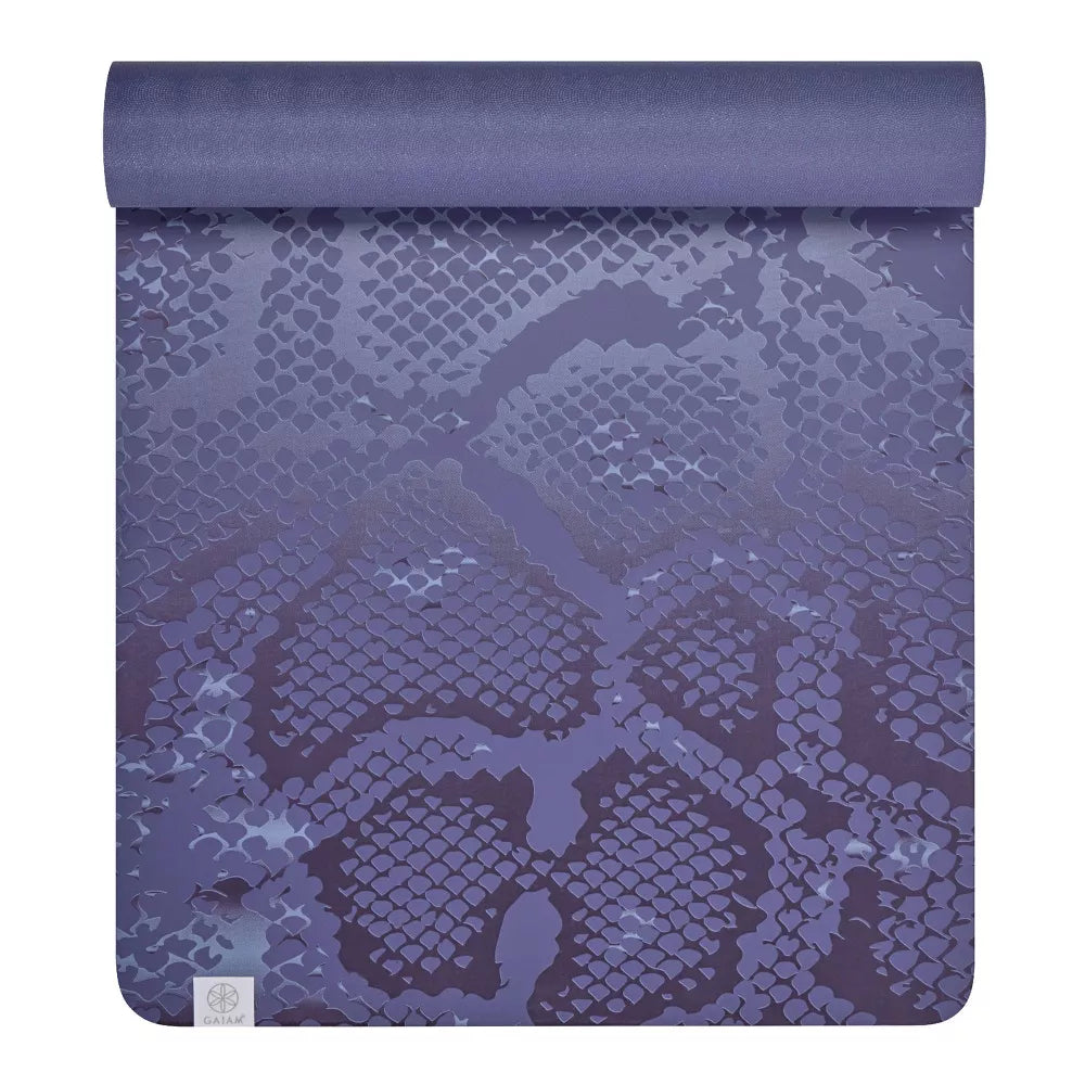 Studio Select Dry-Grip Yoga Mat - Snake Purple