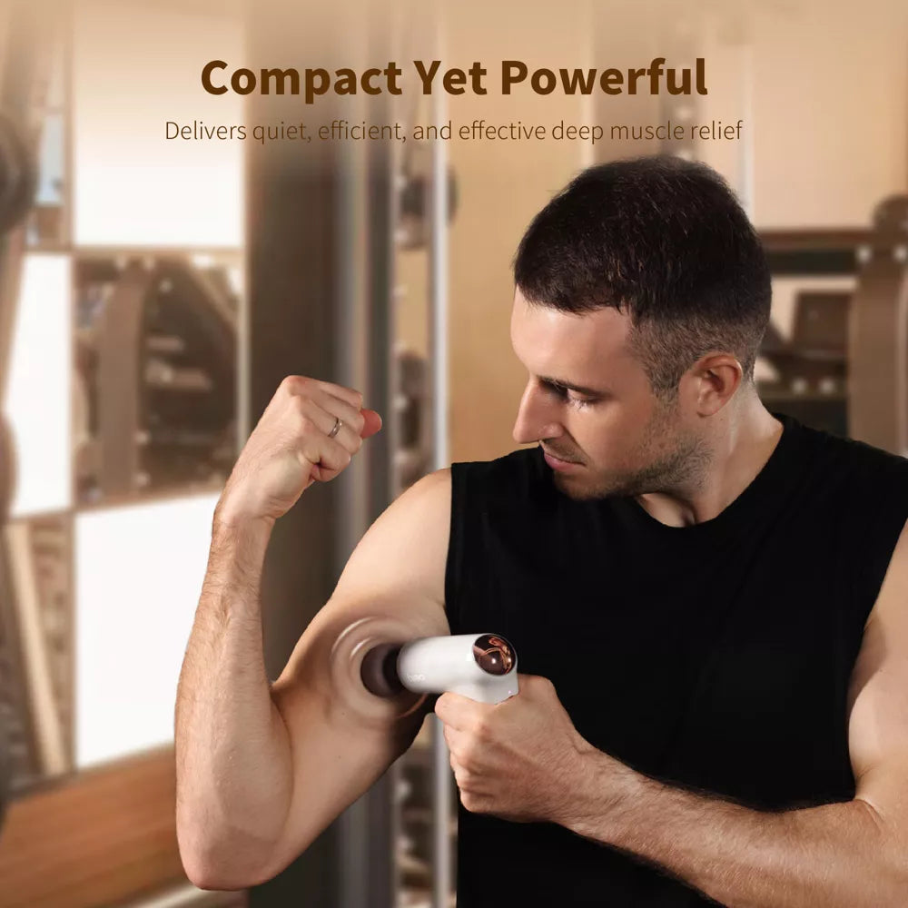 Massage Gun with Heat - Deep Tissue Pain Relief