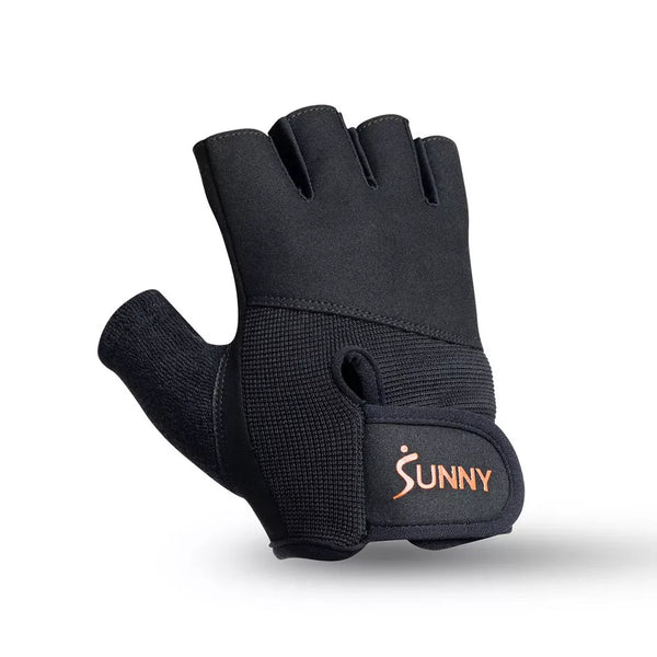 Weightlifting Gloves - Padded Palm, Wrist Support