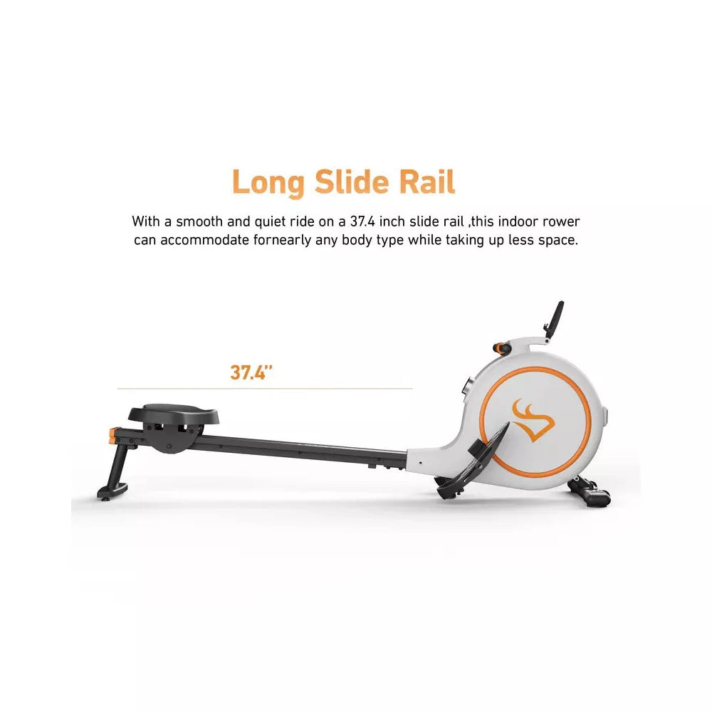 RW600 Smart Magnetic Rowing Machine - 32 Levels, Bluetooth