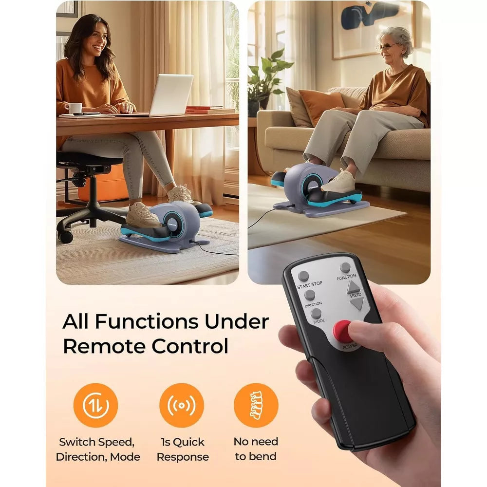 Under Desk Elliptical - Fully Assembled, Remote Control