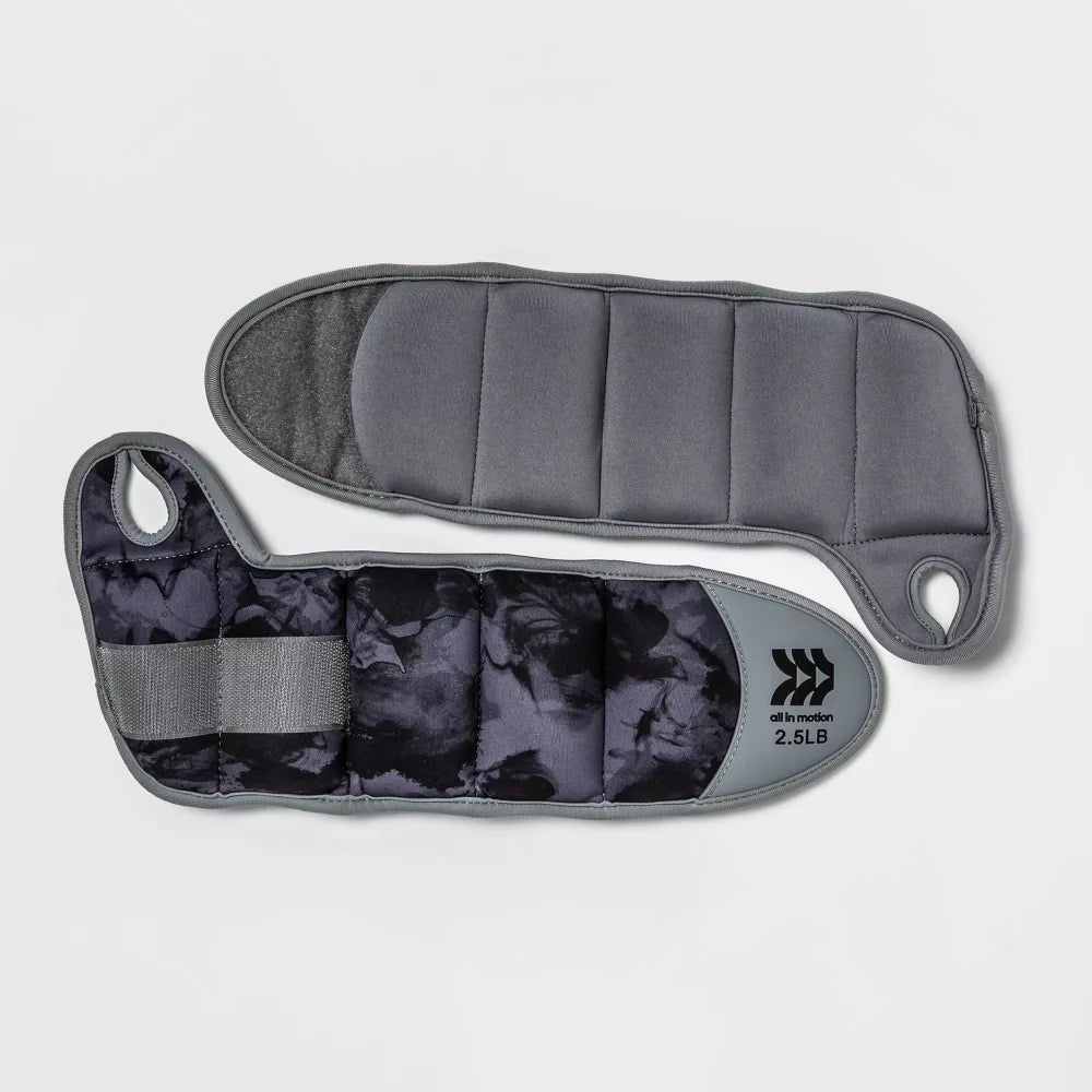 Wrist Weights 2.5lbs - Anti-Microbial Neoprene