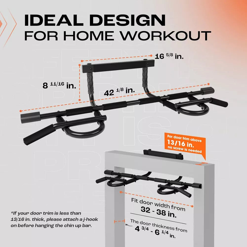Doorway Pull Up Bar 300lb - Home Exercise