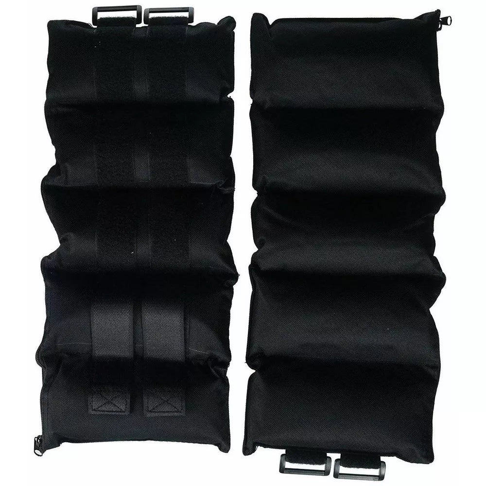 Adjustable Ankle Weights 10-20lbs - Black