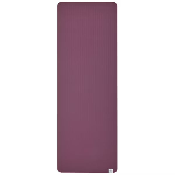 Gaiam Studio Flow light purple yoga mat with dual non-slip reversible TPE surface