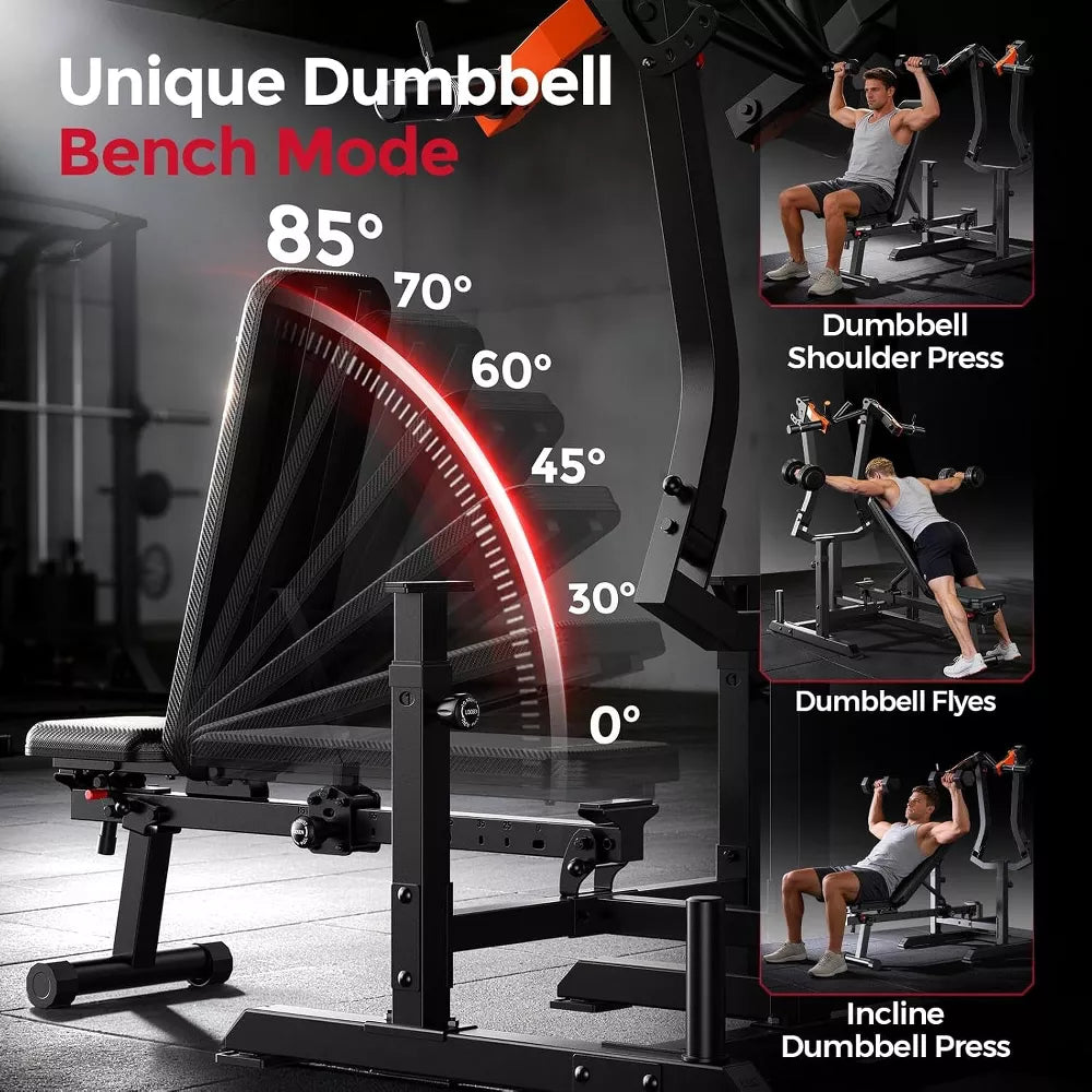 Chest Press Machine - Converging Arms, 4-Position