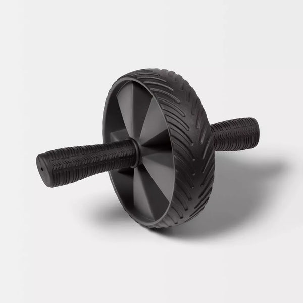 Ab Wheel - Non-Slip Handles, PVC Core Trainer