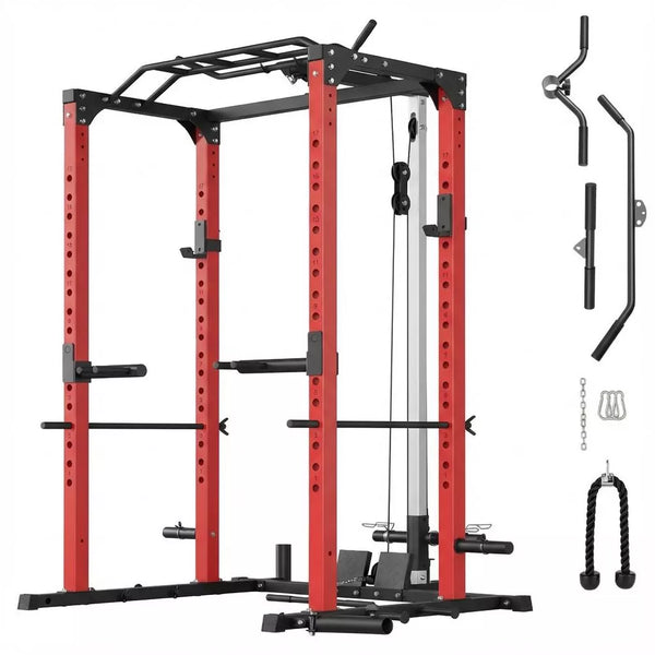 Power Cage 1200LBS - Pulley System & Pull-Up Bar