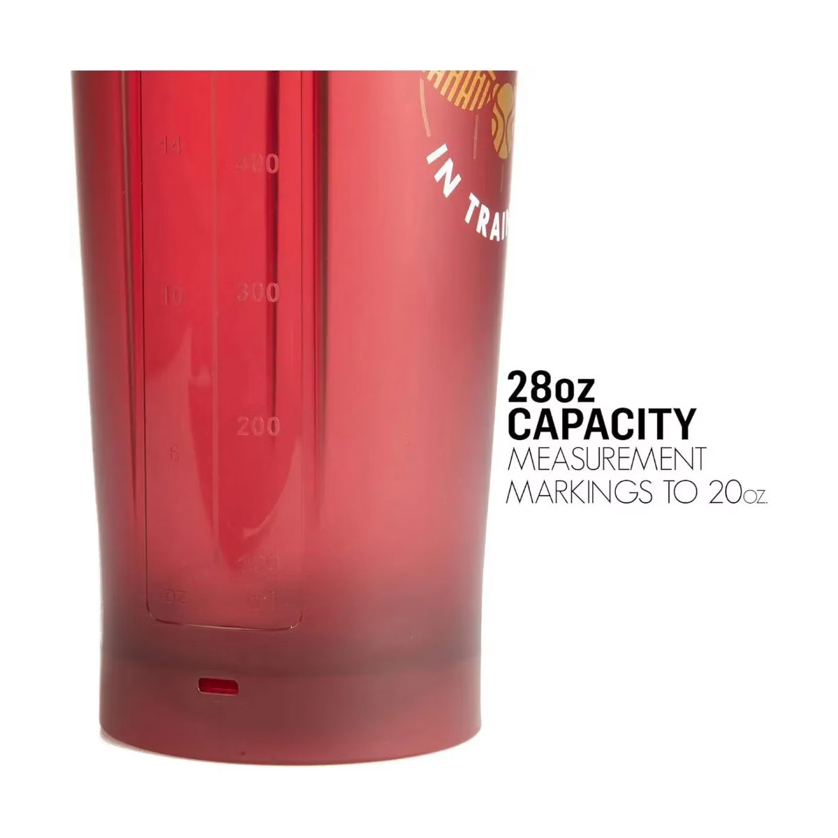28oz Harry Potter Seeker In Training plastic shaker bottle with stainless steel whisk ball