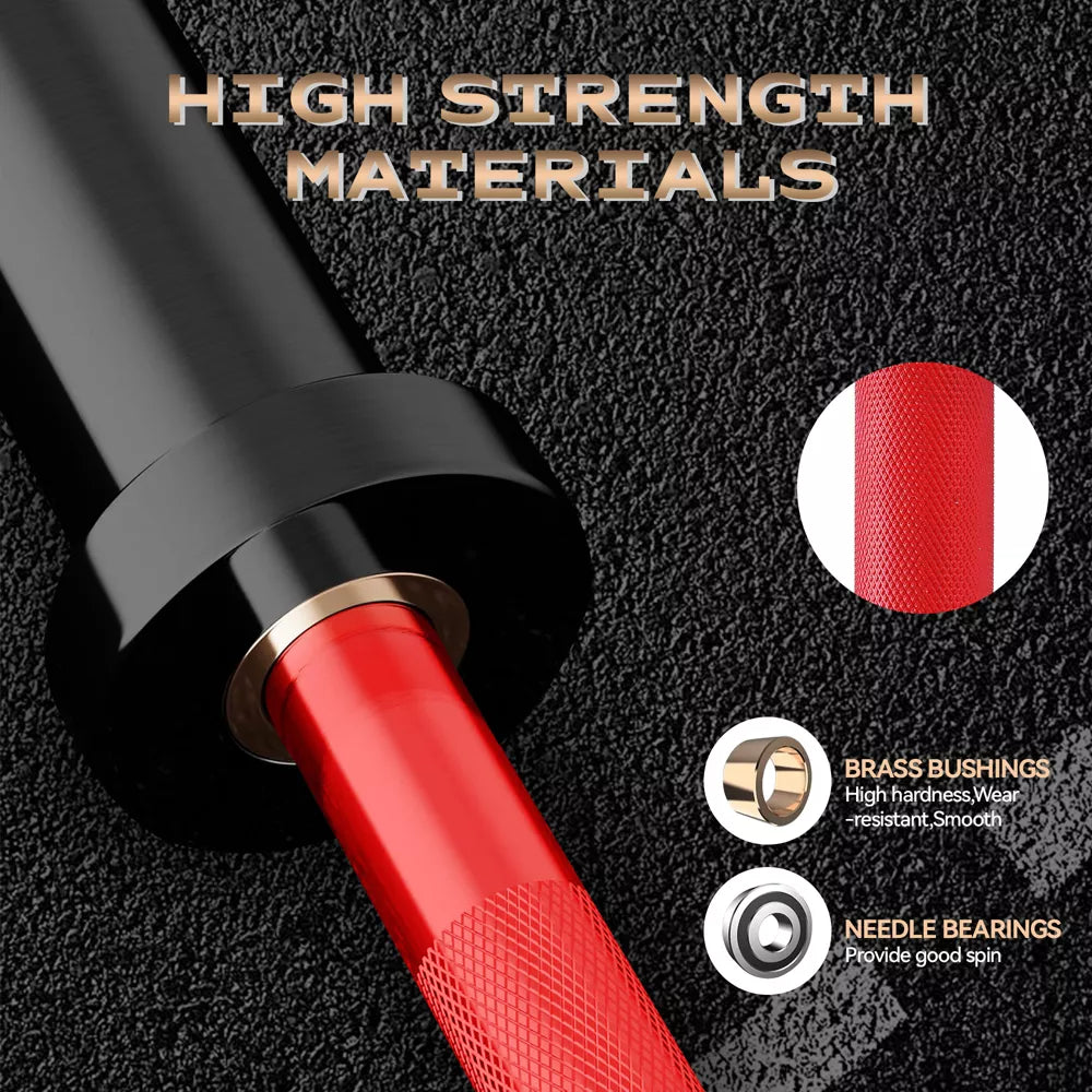45LB Powerlifting Barbell - 700LB Capacity