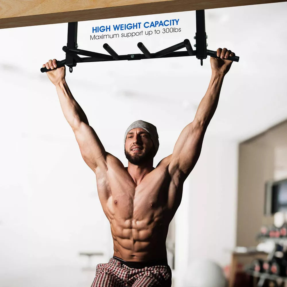Wall Mounted Chin Up Bar 300lb - Joist Mount