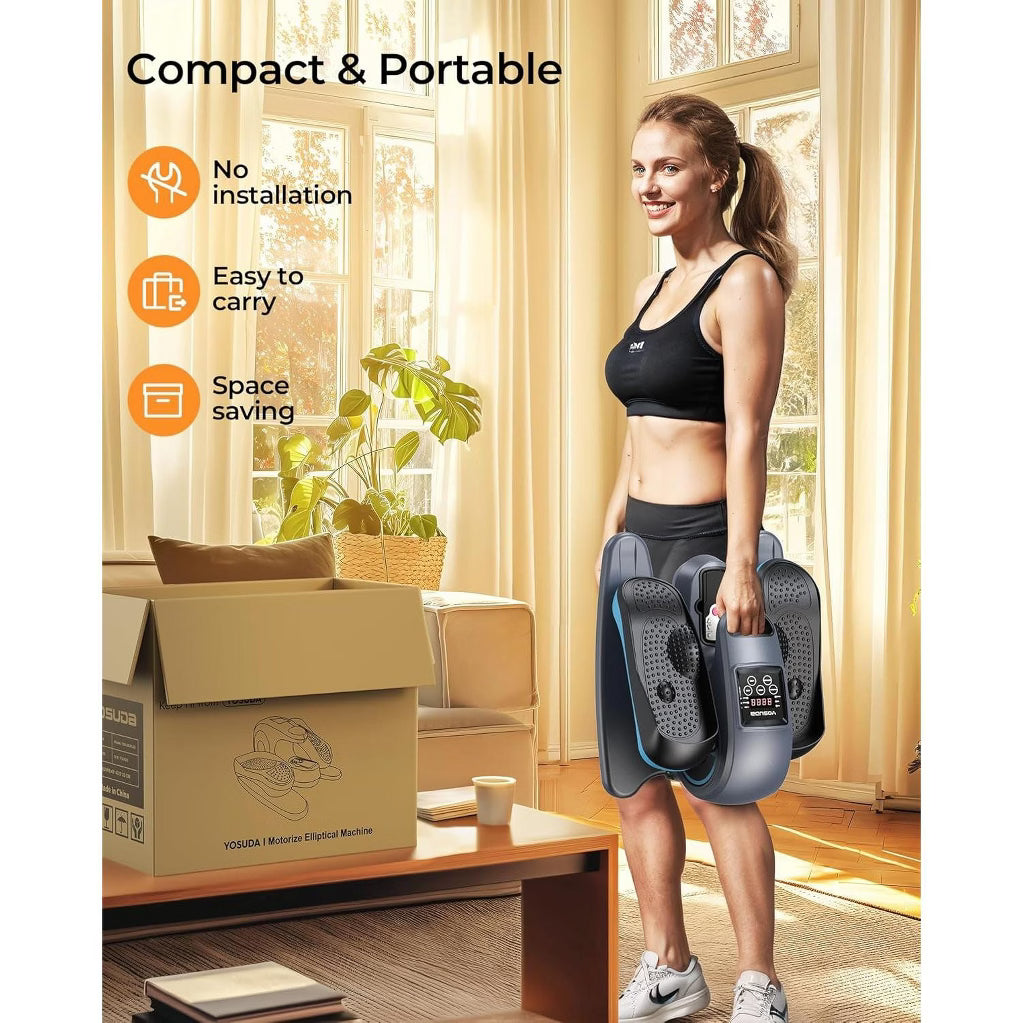 Under Desk Elliptical - Fully Assembled, Remote Control