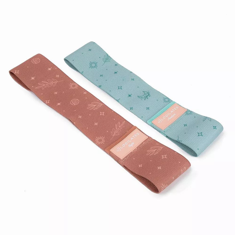 Booty Resistance Bands 2-Pack - Medium & Light