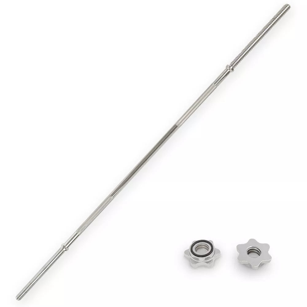 Standard Barbell 60in - Knurled Grip