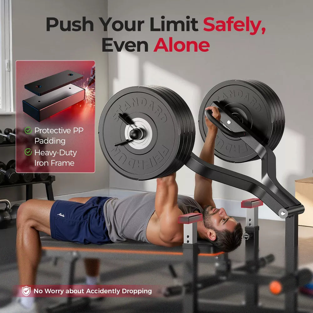 3-Grip Chest Press Machine 1250LB - Adjustable