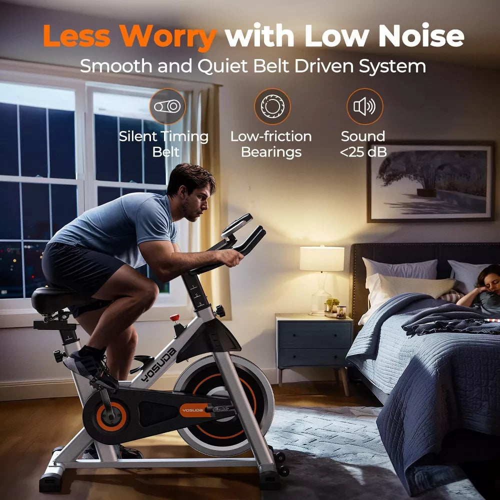 Magnetic Indoor Cycling Bike - App Connected