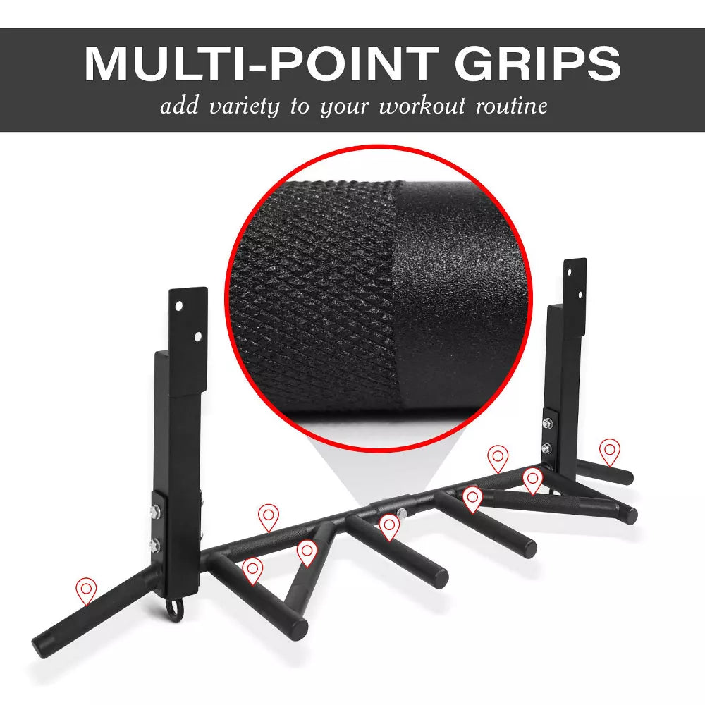 Wall Mounted Chin Up Bar 300lb - Joist Mount