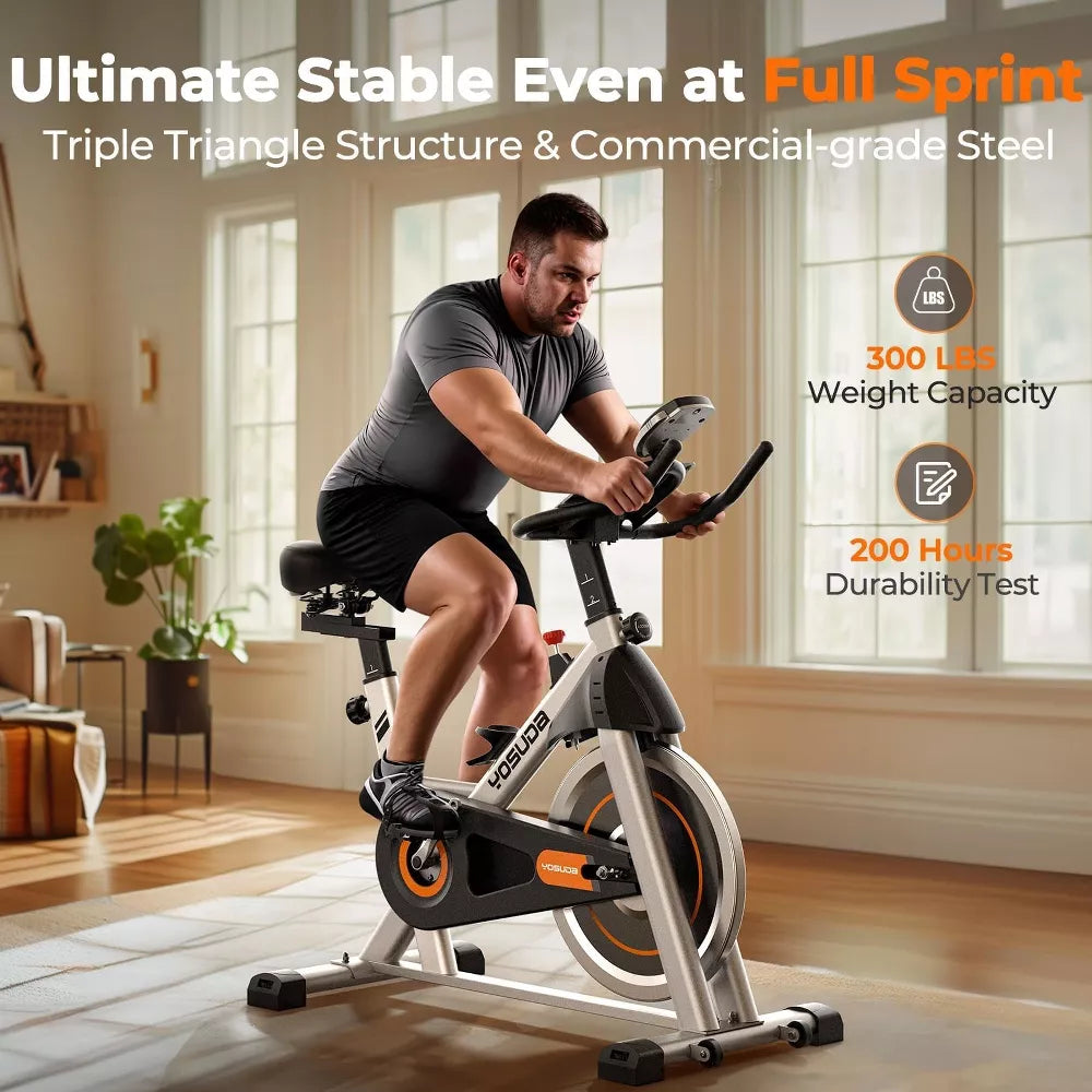 Magnetic Indoor Cycling Bike - App Connected