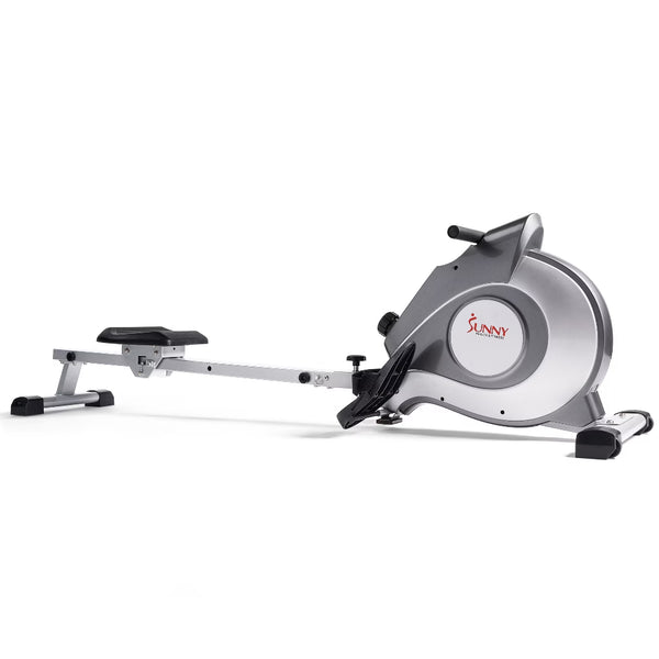 Magnetic Rowing Machine - Silver, App Enabled