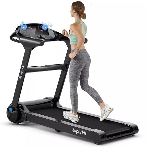 2.25HP Folding Treadmill - LED Touch Display