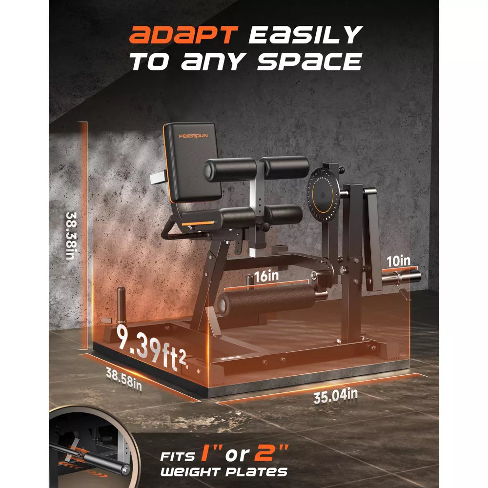 3-in-1 Leg Extension Curl Machine - Lower Body